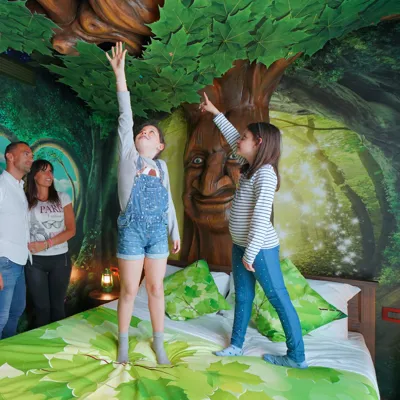 Camera a Tema Foresta Incantata al Gardaland Magic Hotel